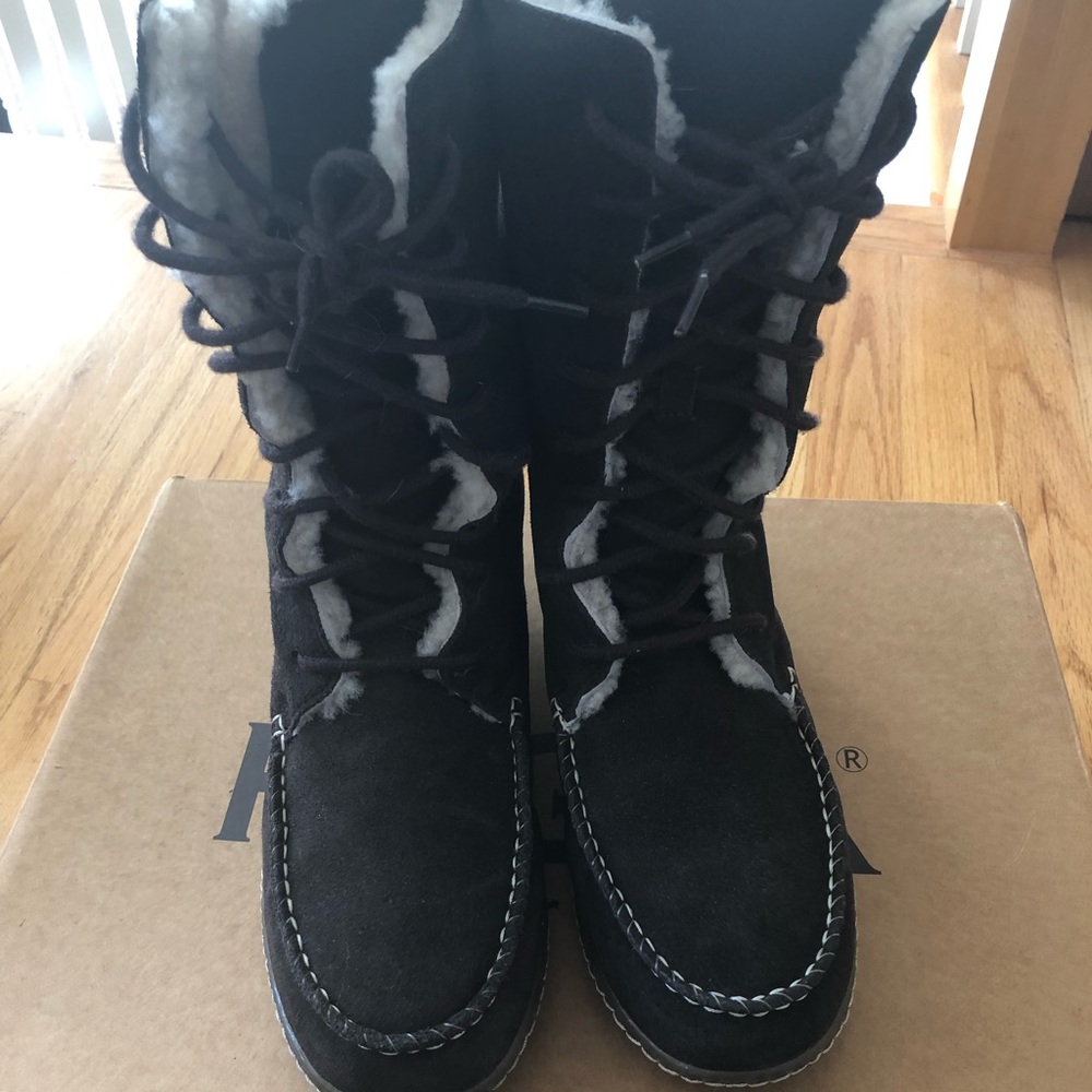 NEW No BOX genuine Shearling boots